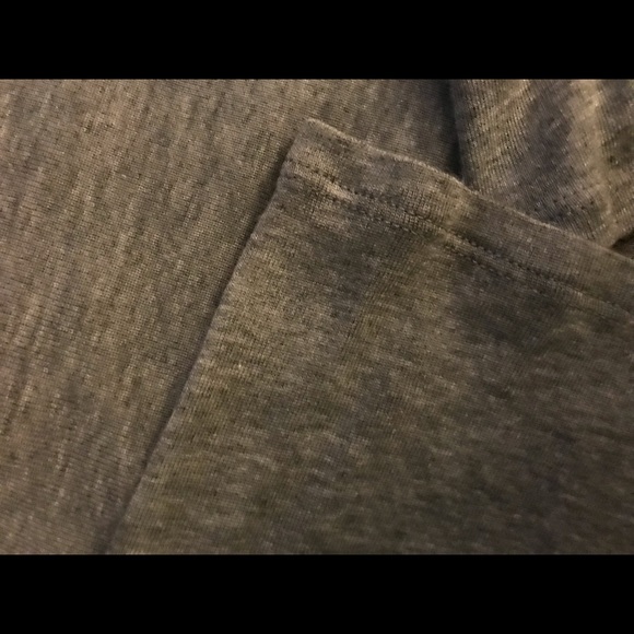 Design Lab Grey Top with Bell Sleeves - Picture 3 of 4